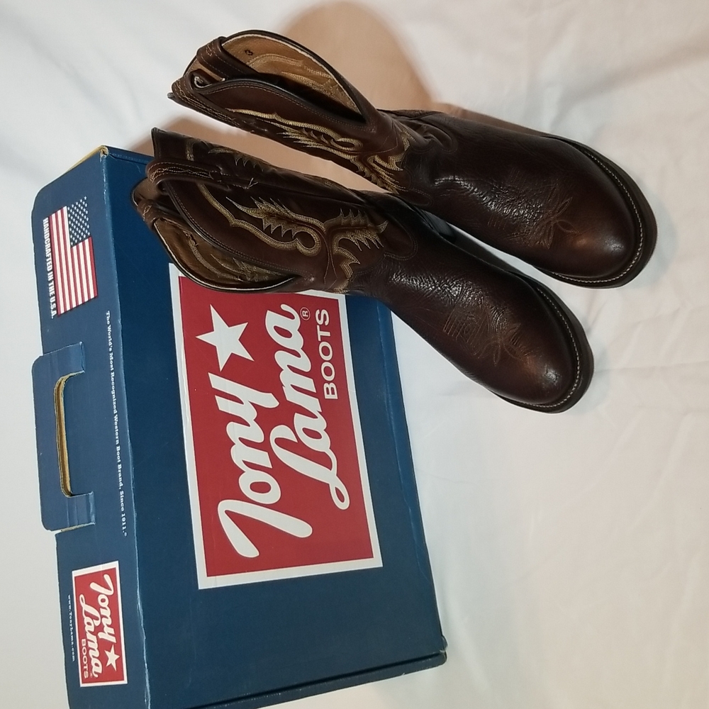 Men's Tony Lama Cowboy Boots 10D